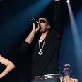 Nelly performs at the MOBO Awards