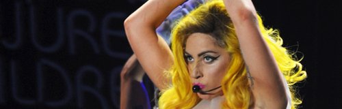 Lady Gaga performs live in Prague