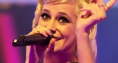 Pixie Lott performing live