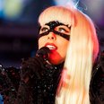 Lady Gaga performing