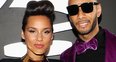 Alicia Keys and Swizz Beatz at the Grammy Awards 2
