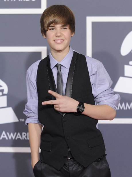 Justin Attends First Grammy Awards - Justin Bieber's Best Moments In ...