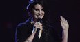Lana Del Rey BRIT Awards 2013 On Stage Receiving her Award