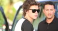 One Direction head to the studio in Miami