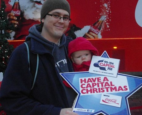 The Coca Cola Truck comes to Portsmouth
