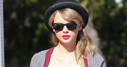 Taylor Swift wearing shorts
