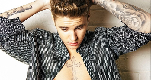 Justin Bieber tattoos