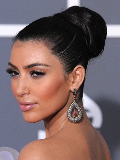 Mrs Kardashian-West has ALWAYS been a fan of an elegant up-do