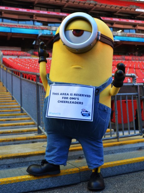 Minions Invade Wembley Stadium