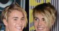 Justin Bieber weird hair 