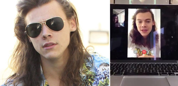 Harry Styles FaceTime
