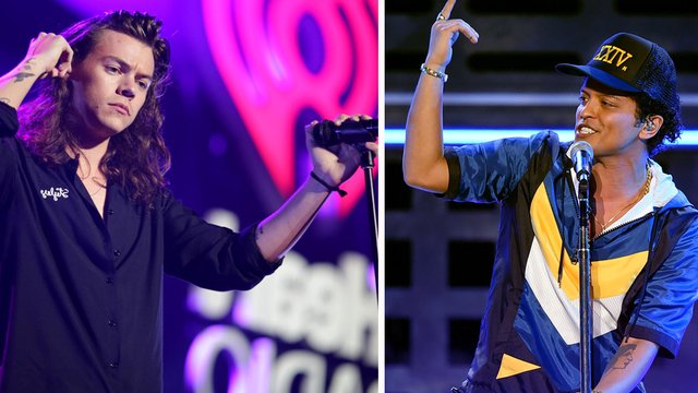 Did Robbie Williams Just Reveal Harry Styles Is Working With Bruno Mars On New Music? - Capital FM