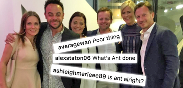 Ant McPartlin Instagram Geri Horner
